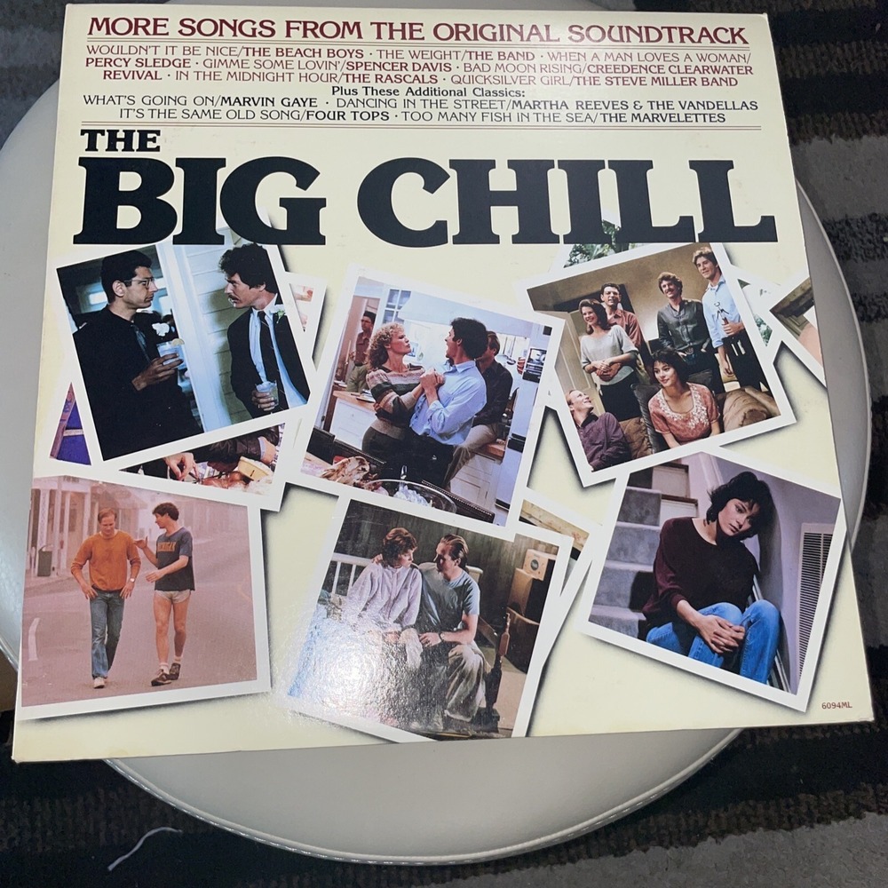 The Big Chill Soundtrack Vinyl LP Record 6094 MLA